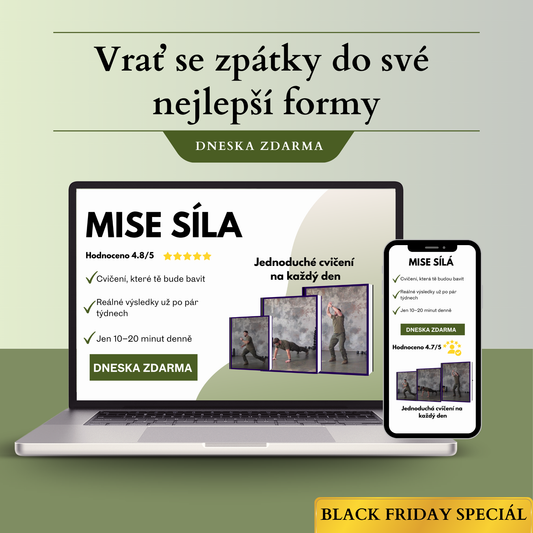 MISE SÍLA - Dostaň se zpátky do formy